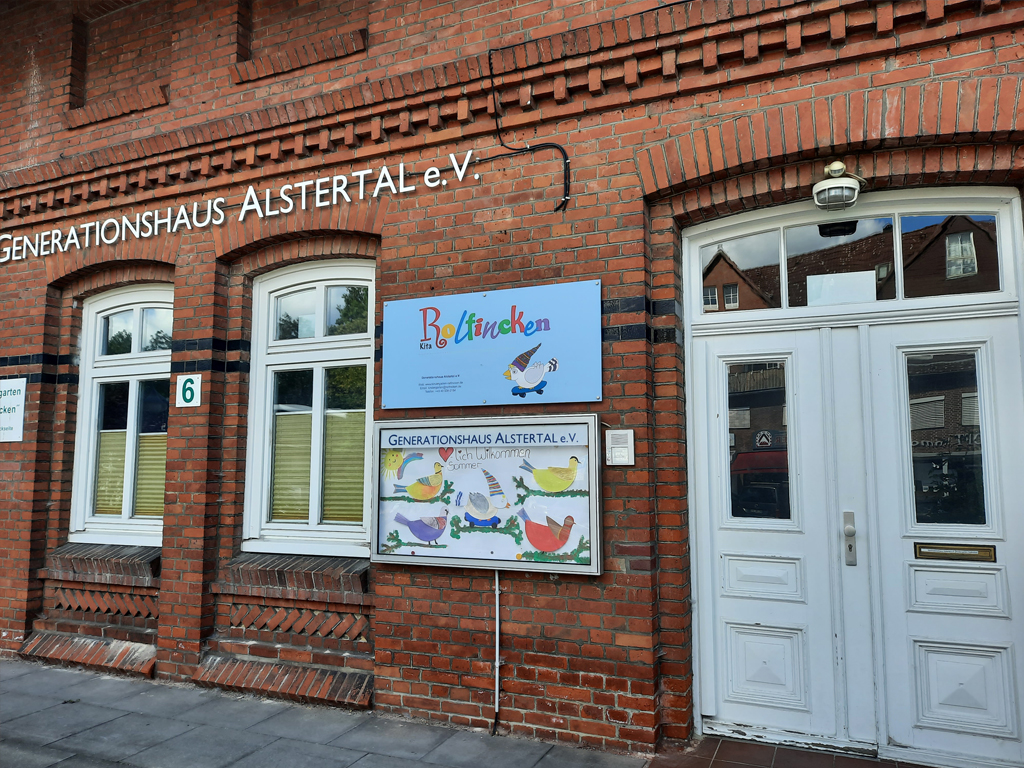 die kita rolfincken gehört zum generationshaus alstertal e.V.