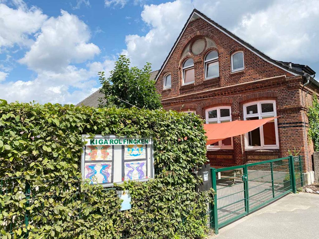 die kita rolfincken mit seinem schönen altbau