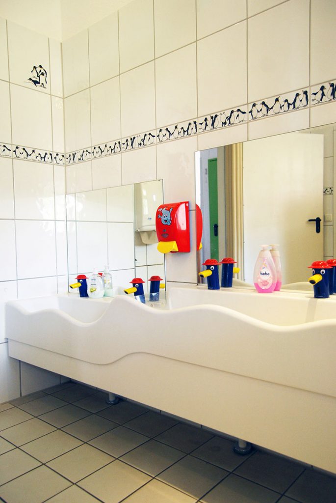 unser kindgerechter waschraum